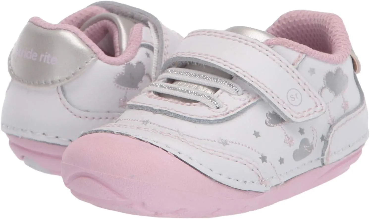Stride Rite Baby-Girl's Soft Motion Adalyn First Walker Shoe