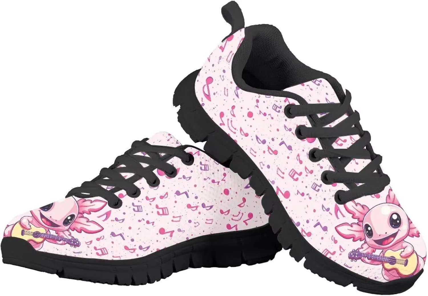 Stylish Breathable Tennis Sneakers Indoor Anti-Skid Shoes for Boys Girls Lightweight Cozy Rubber Sole Anti-Skid Shoes for Travel US Little Kid 11-13 Big Kid 1-5 Black Sole