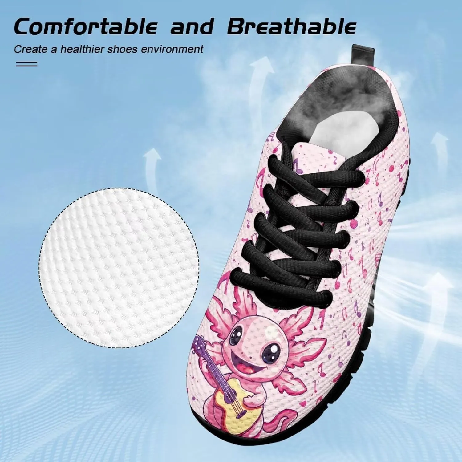 Stylish Breathable Tennis Sneakers Indoor Anti-Skid Shoes for Boys Girls Lightweight Cozy Rubber Sole Anti-Skid Shoes for Travel US Little Kid 11-13 Big Kid 1-5 Black Sole