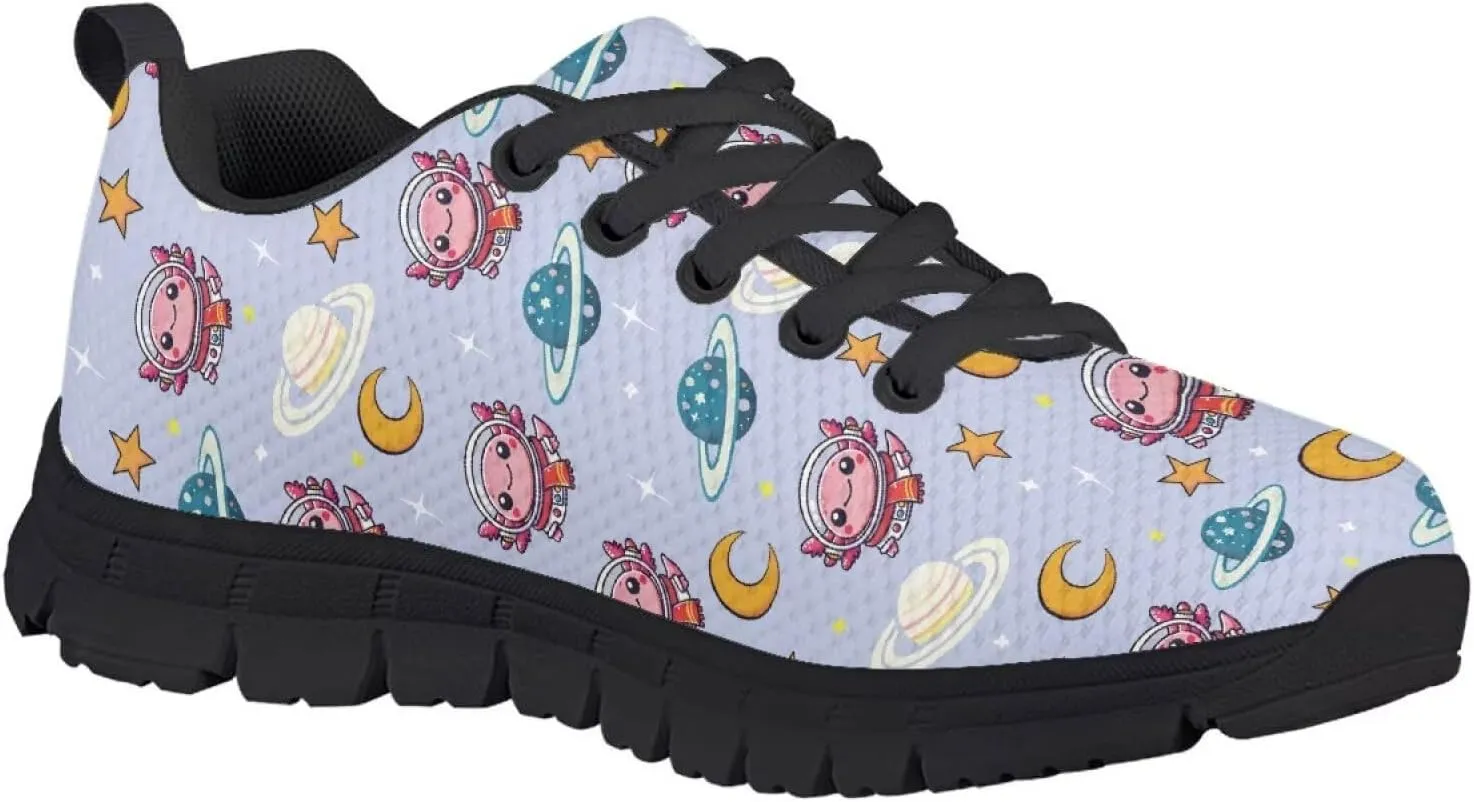 Stylish Breathable Tennis Sneakers Indoor Anti-Skid Shoes for Boys Girls Lightweight Cozy Rubber Sole Anti-Skid Shoes for Travel US Little Kid 11-13 Big Kid 1-5 Black Sole