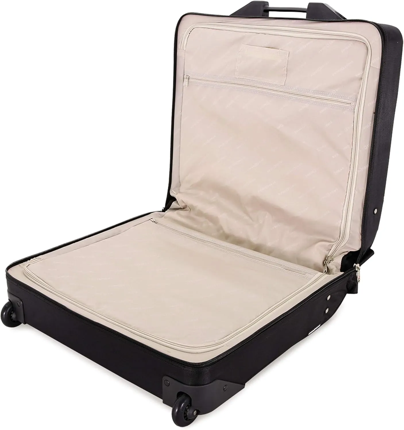 SwissGear 7895 Premium Rolling Garment Bag, Black, 24-Inch