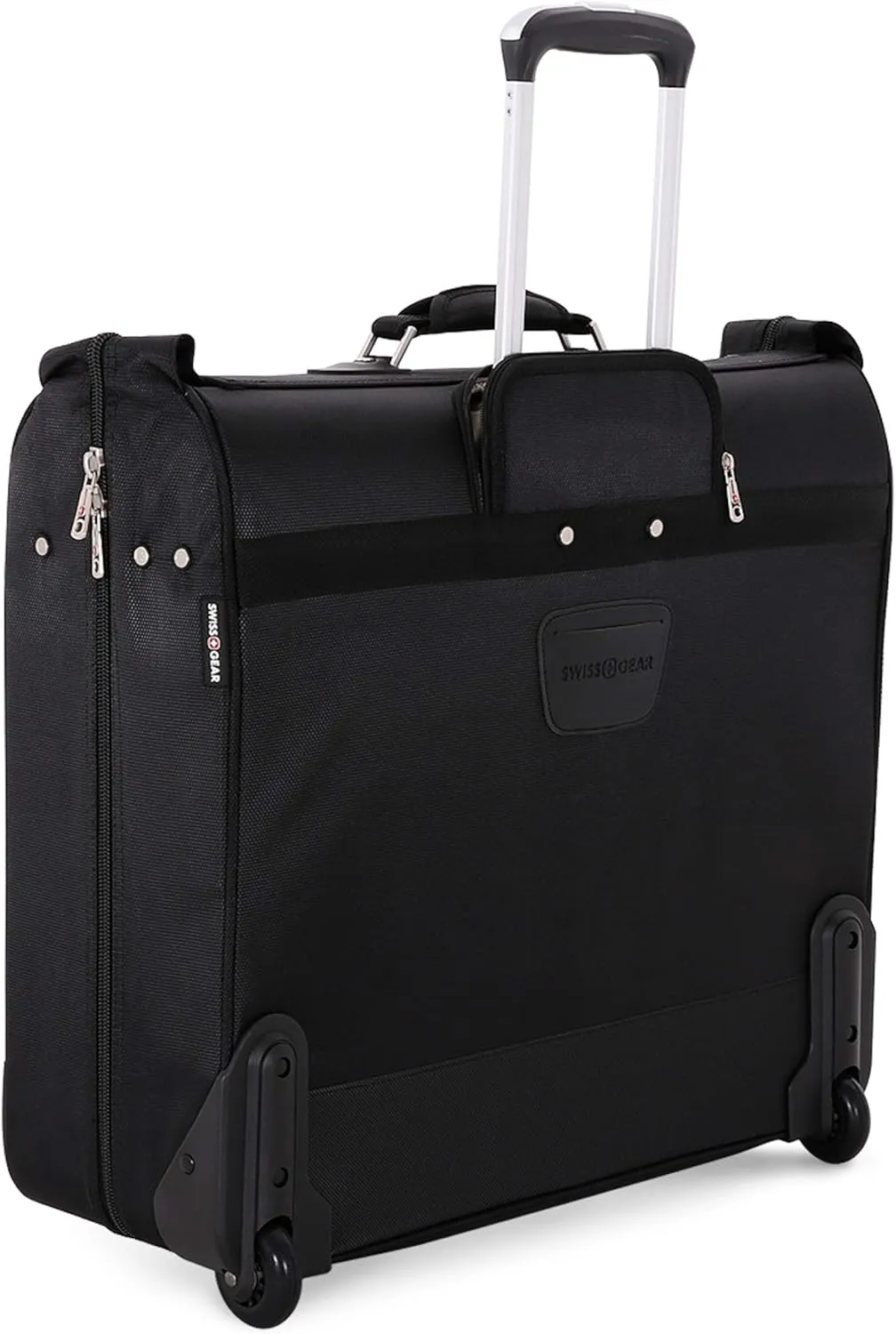 SwissGear 7895 Premium Rolling Garment Bag, Black, 24-Inch