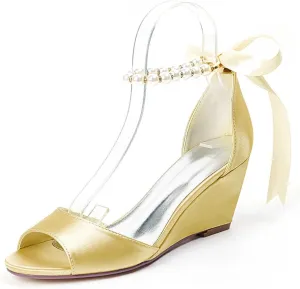 TarfiC Women's Platform Ankle Strap Open Toe Wedge Sandals: Casual Summer Style, Perfect for Everyday Wear