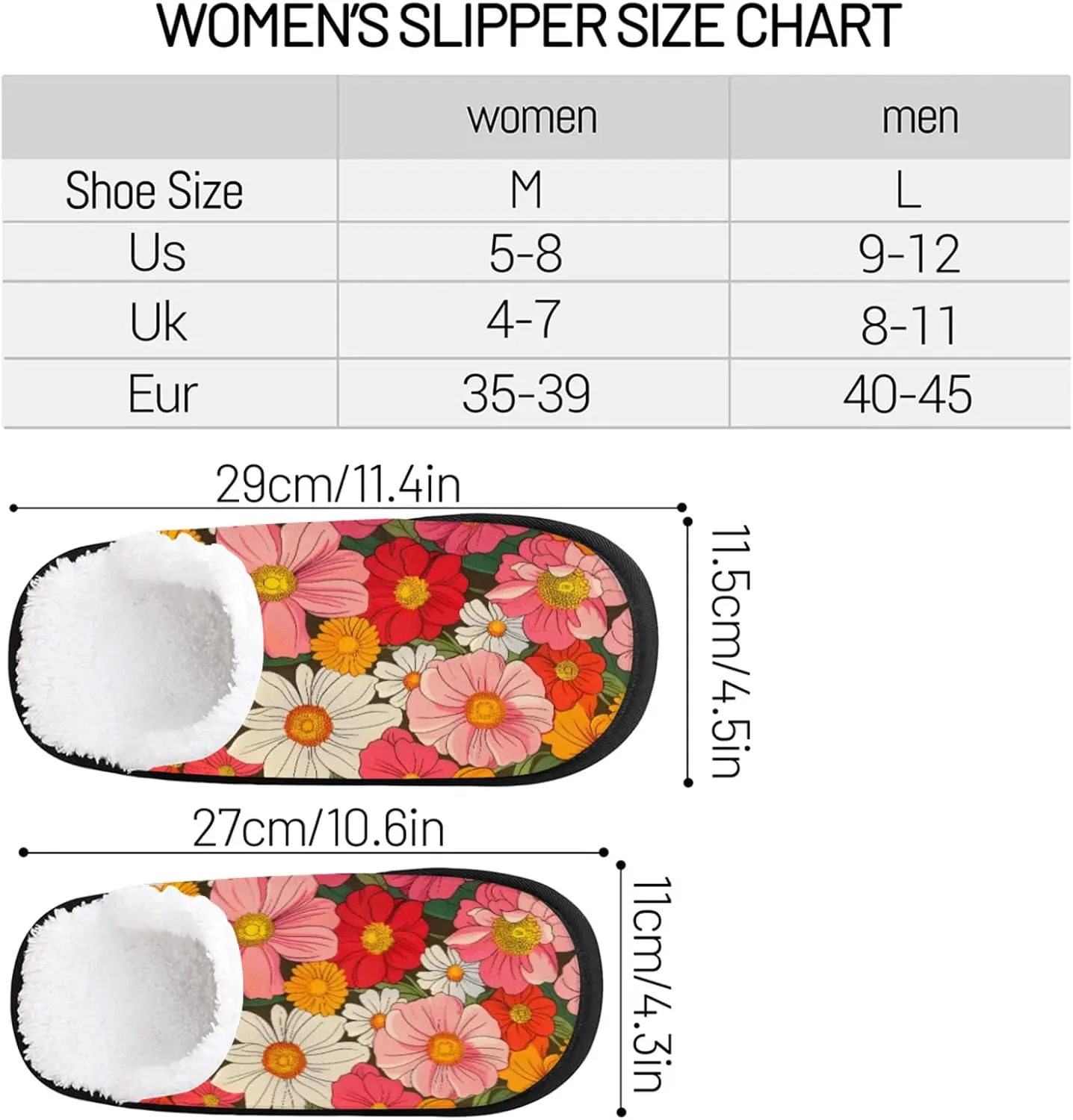 Tavisto Cozy Travel Slippers for Women Men, Non-Slip Sole Fleece Lining Washable House Shoes
