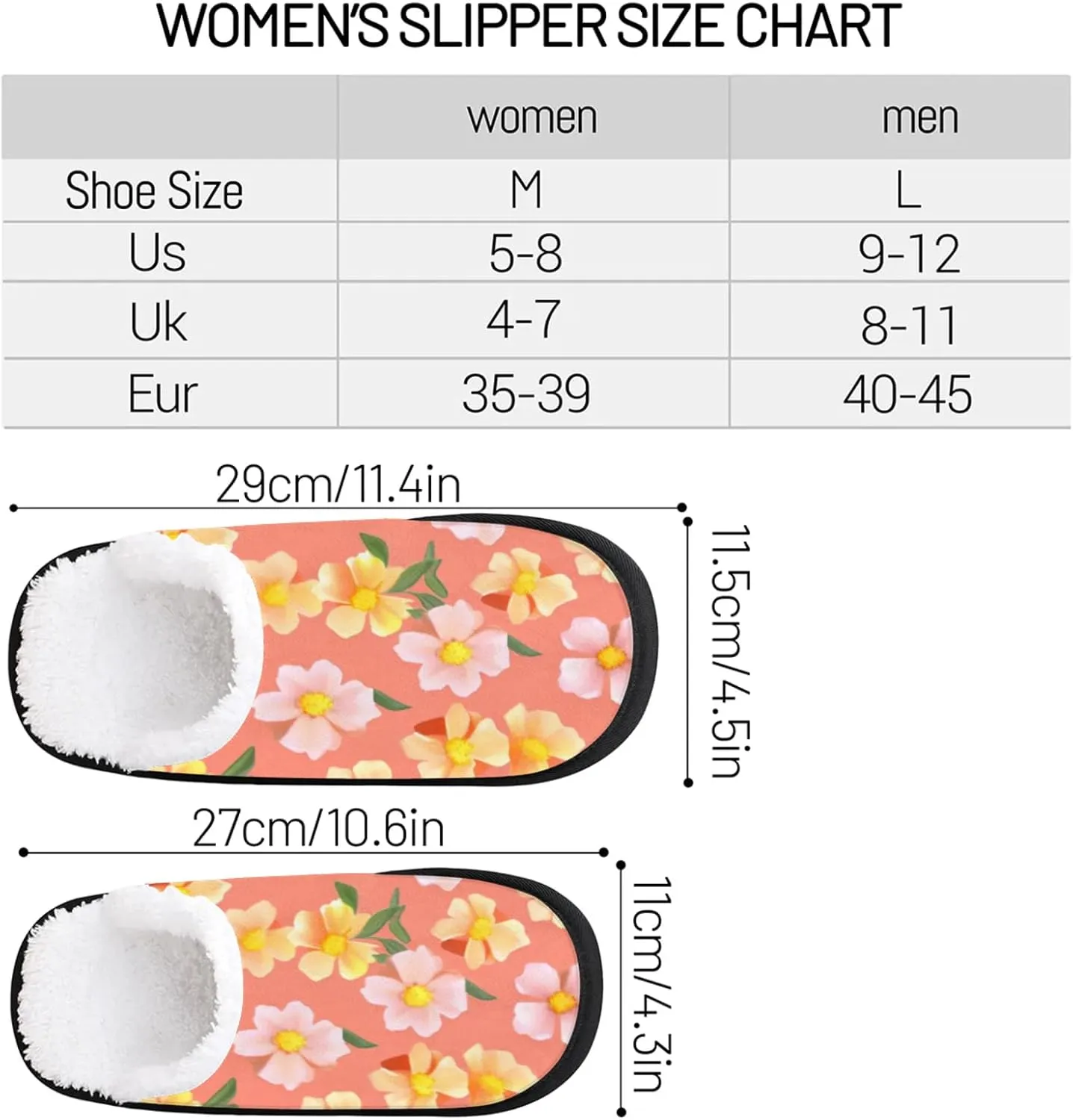 Tavisto Cozy Travel Slippers for Women Men, Non-Slip Sole Fleece Lining Washable House Shoes
