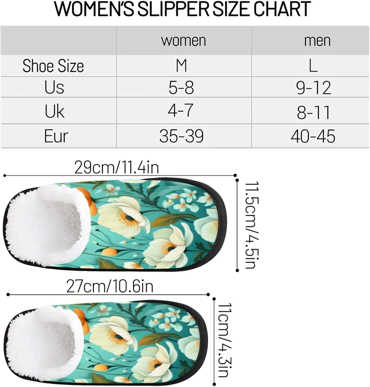 Tavisto Cozy Travel Slippers for Women Men, Non-Slip Sole Fleece Lining Washable House Shoes