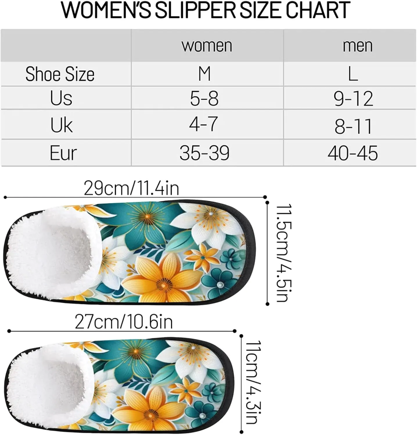 Tavisto Cozy Travel Slippers for Women Men, Non-Slip Sole Fleece Lining Washable House Shoes