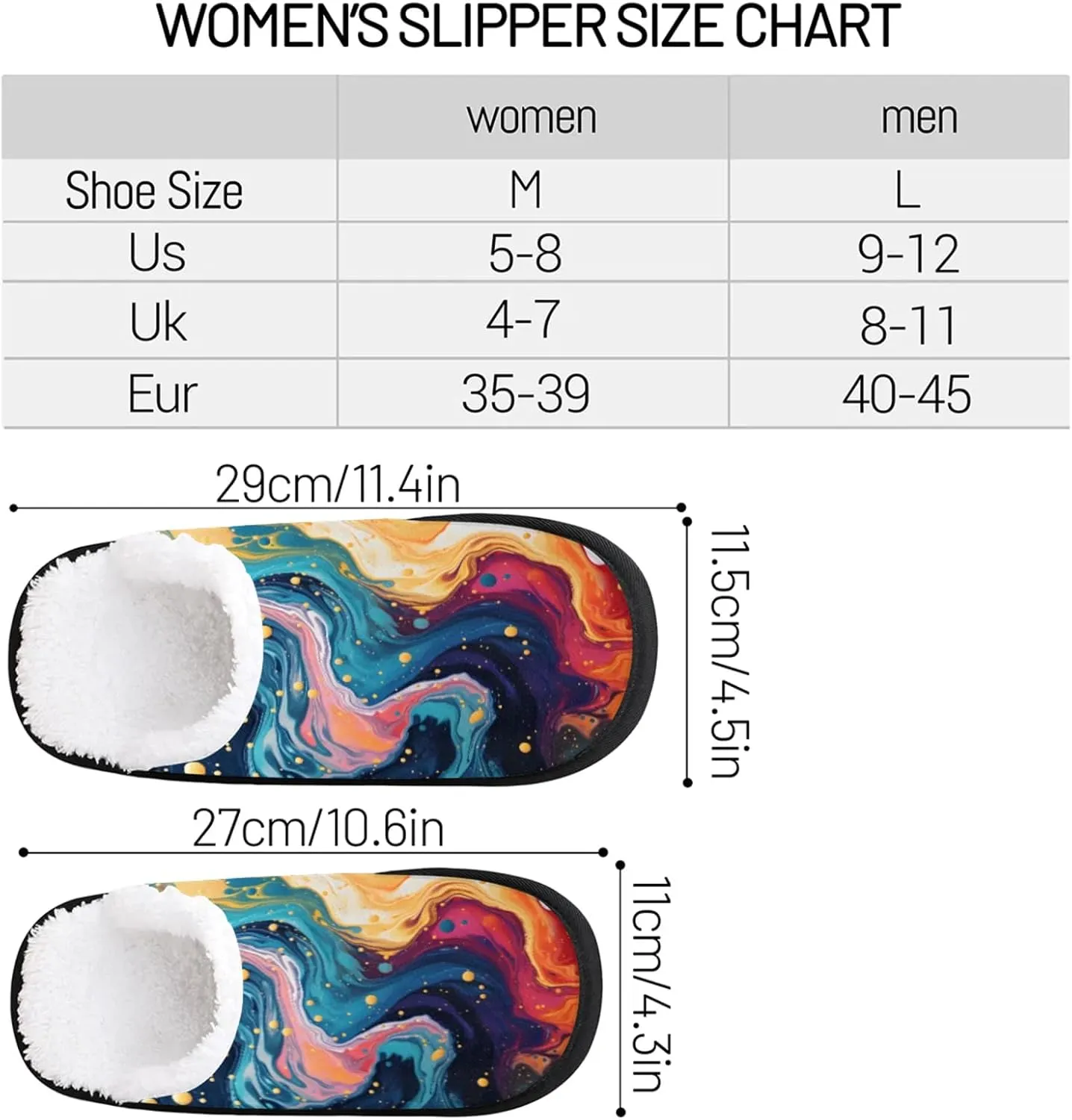 Tavisto Cozy Travel Slippers for Women Men, Non-Slip Sole Fleece Lining Washable House Shoes
