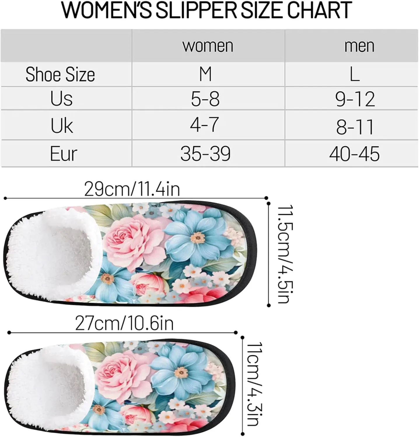 Tavisto Cozy Travel Slippers for Women Men, Non-Slip Sole Fleece Lining Washable House Shoes