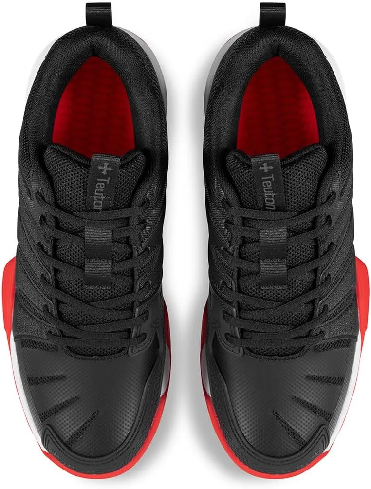 Teuton AC1- All Court - Versatile Sports Shoes for Squash, Tennis, Padel, Pickleball, Handball - Ideal for Hard Surfaces, Synthetic Courts, and Sand Play.
