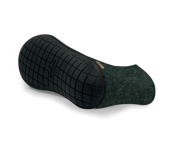 The Boot with Rubber Sole By Glerups - Forest/Black