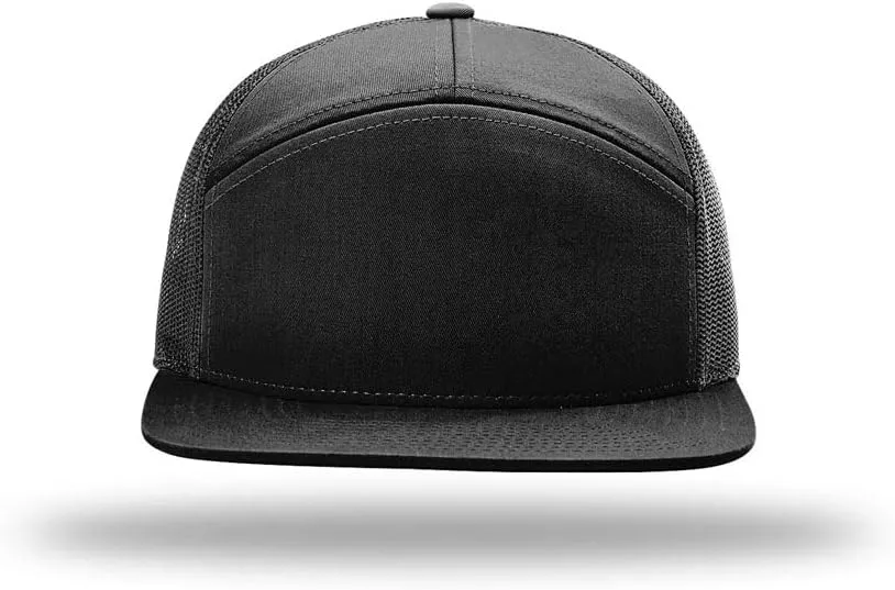 The Hat Pros | Richardson 168 Hi-Pro Trucker Snapback Cap Bundle with THP Hat & Clothing Brush