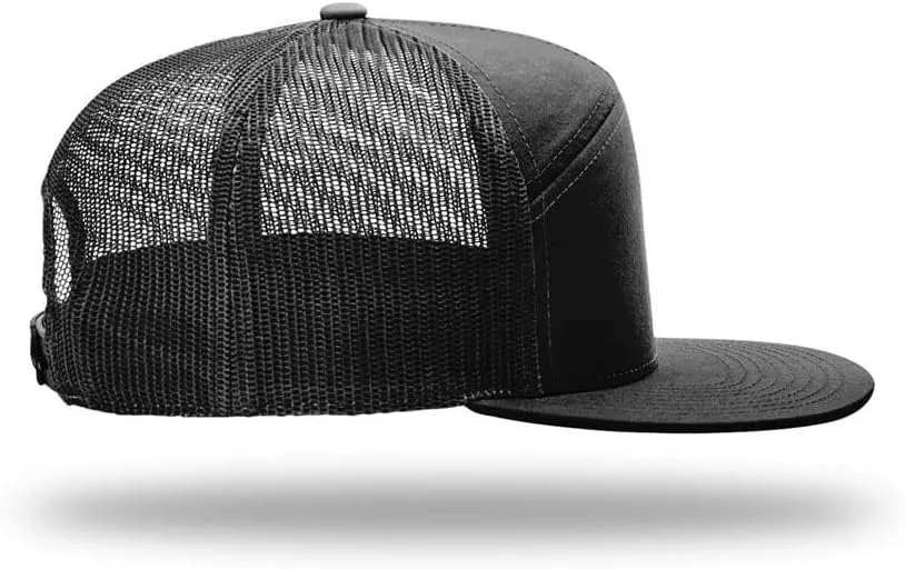 The Hat Pros | Richardson 168 Hi-Pro Trucker Snapback Cap Bundle with THP Hat & Clothing Brush