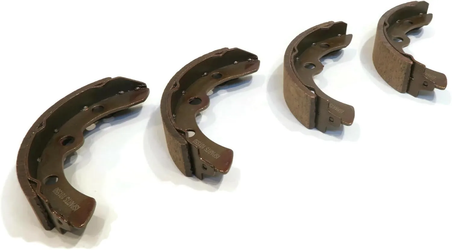 The ROP Shop | Set of 4 Brake Shoes for 1986-1996 E-Z-GO Marathon Gas & Electric Golf Cart