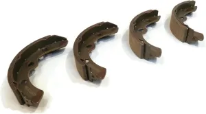 The ROP Shop | Set of 4 Brake Shoes for 1986-1996 E-Z-GO Marathon Gas & Electric Golf Cart