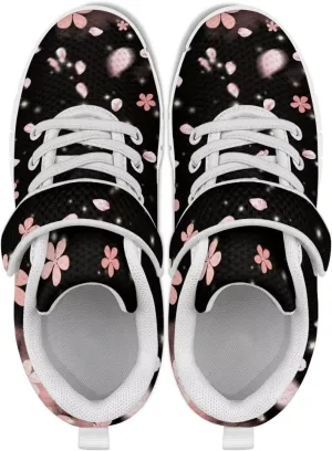 Toddler Boys Girls Sneakers Comfaortable Lace Up Outdoor Shoes Lightweight Soft Air Shoes for Parks US 11-15 White Sole