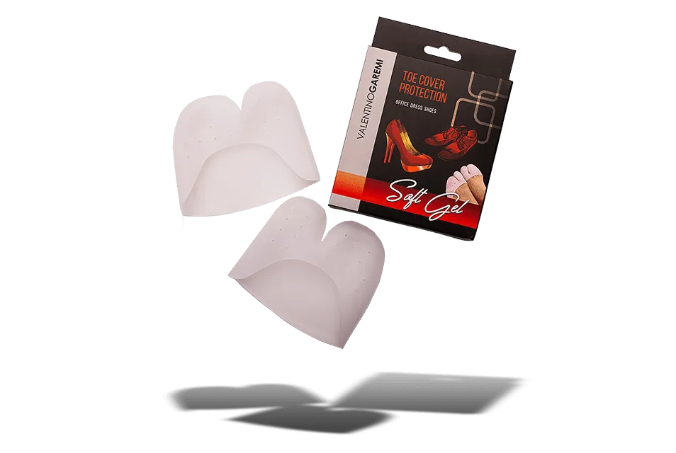 Toe Protect Soft Gel for Dress or Office Shoes by Valentino Garemi