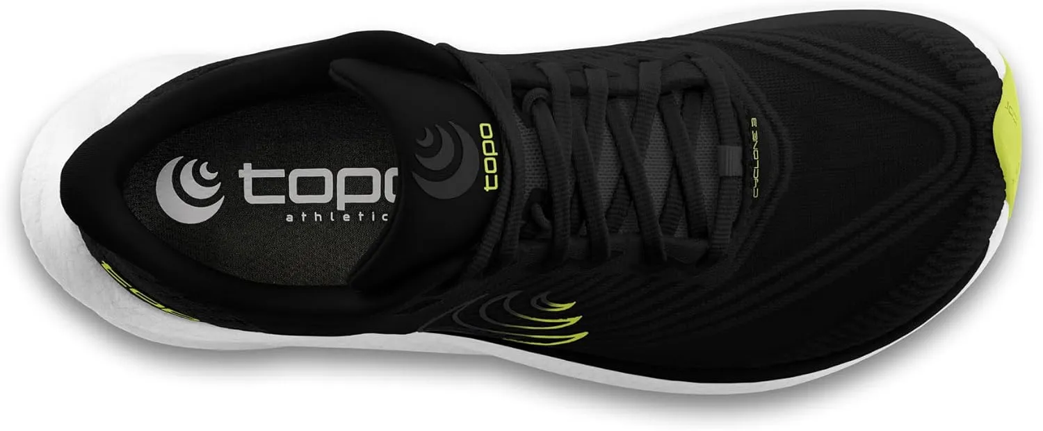 Topo Athletic Men's Cyclone 3 Lightweight Comfortable 5MM Drop Road Running Shoes, Athletic Shoes for Road Running
