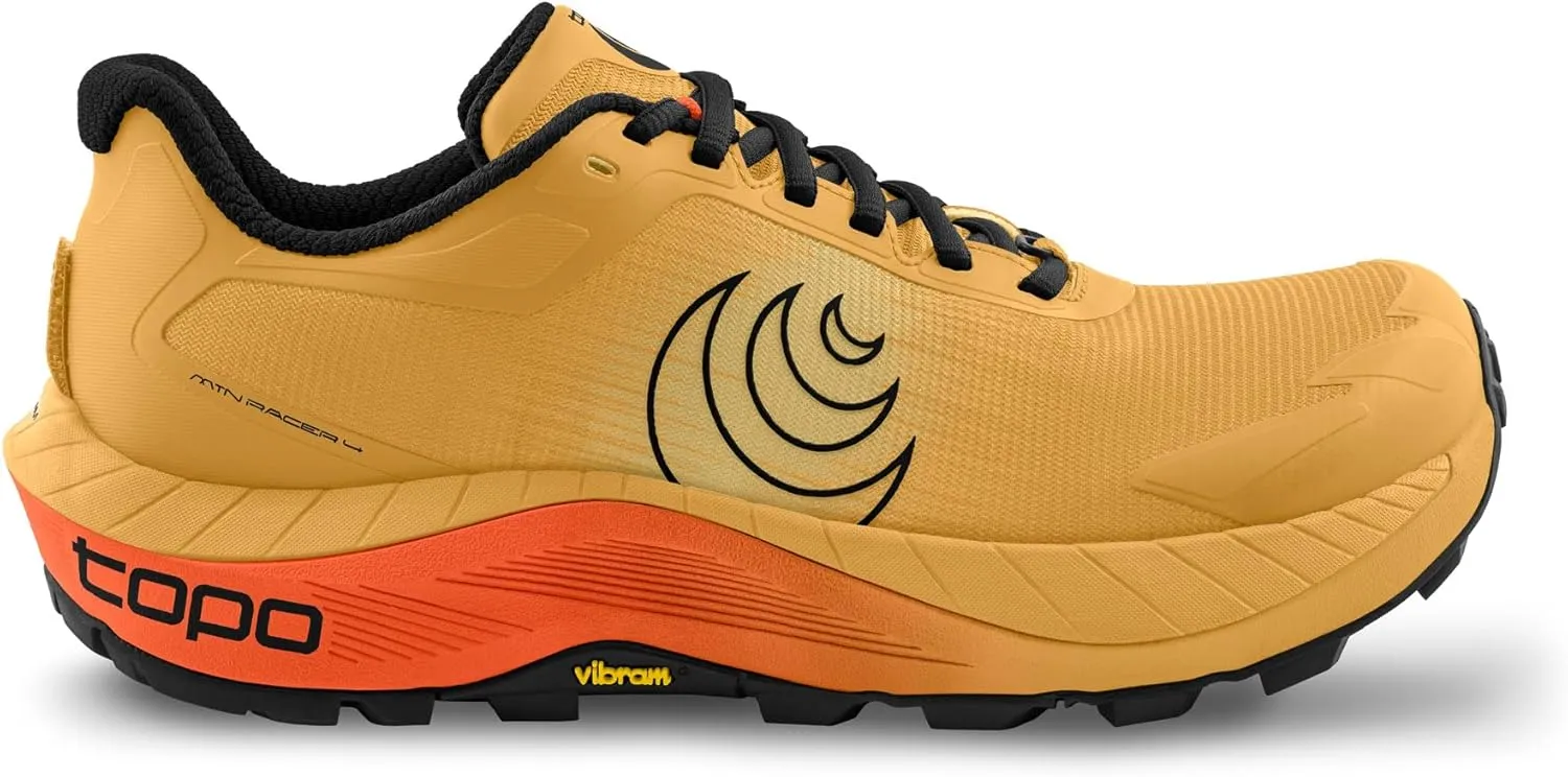 Topo Athletic Men's MTN Racer 4 Lightweight Comfortable 5MM Drop Trail Running Shoes, Athletic Shoes for Trail
