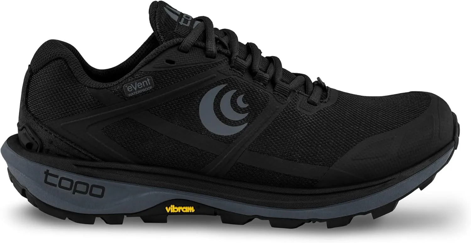 Topo Athletic Men's Terraventure 4 WP Waterproof Comfortable Cushioned Durable 3MM Drop Trail Running Shoes, Athletic Shoes for Trail Running
