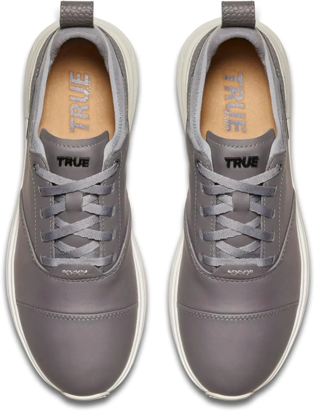 TRUE Linkswear Lux Tour, Men's Golf Shoes, Top Grain Napa Leather, Waterproof
