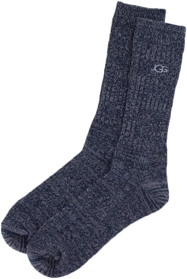 UGG Men's Trey Rib Knit Slouchy Crew Sock