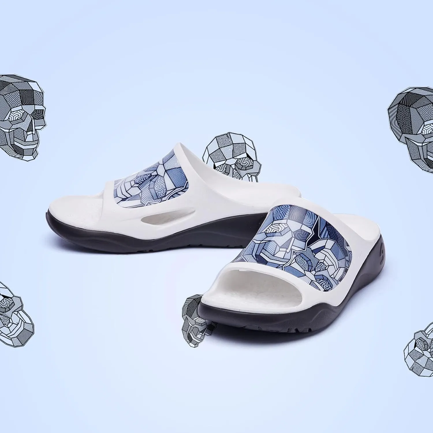 UIN Men's Casual Sandals Comfort Slippers Soft Quick Drying Non-Slip for Beach, Outdoor & Indoor Summer Vibe