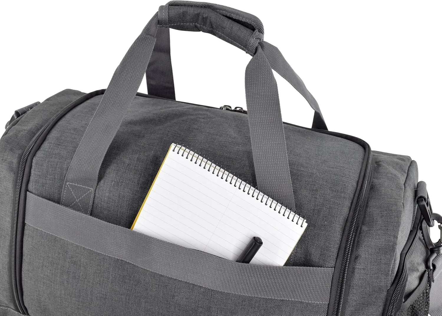 Ultimate Gym Bag 2.0: The Durable Crowdsource Designed Duffel Bag with 10 Optimal Compartments Including Water Resistant Pouch