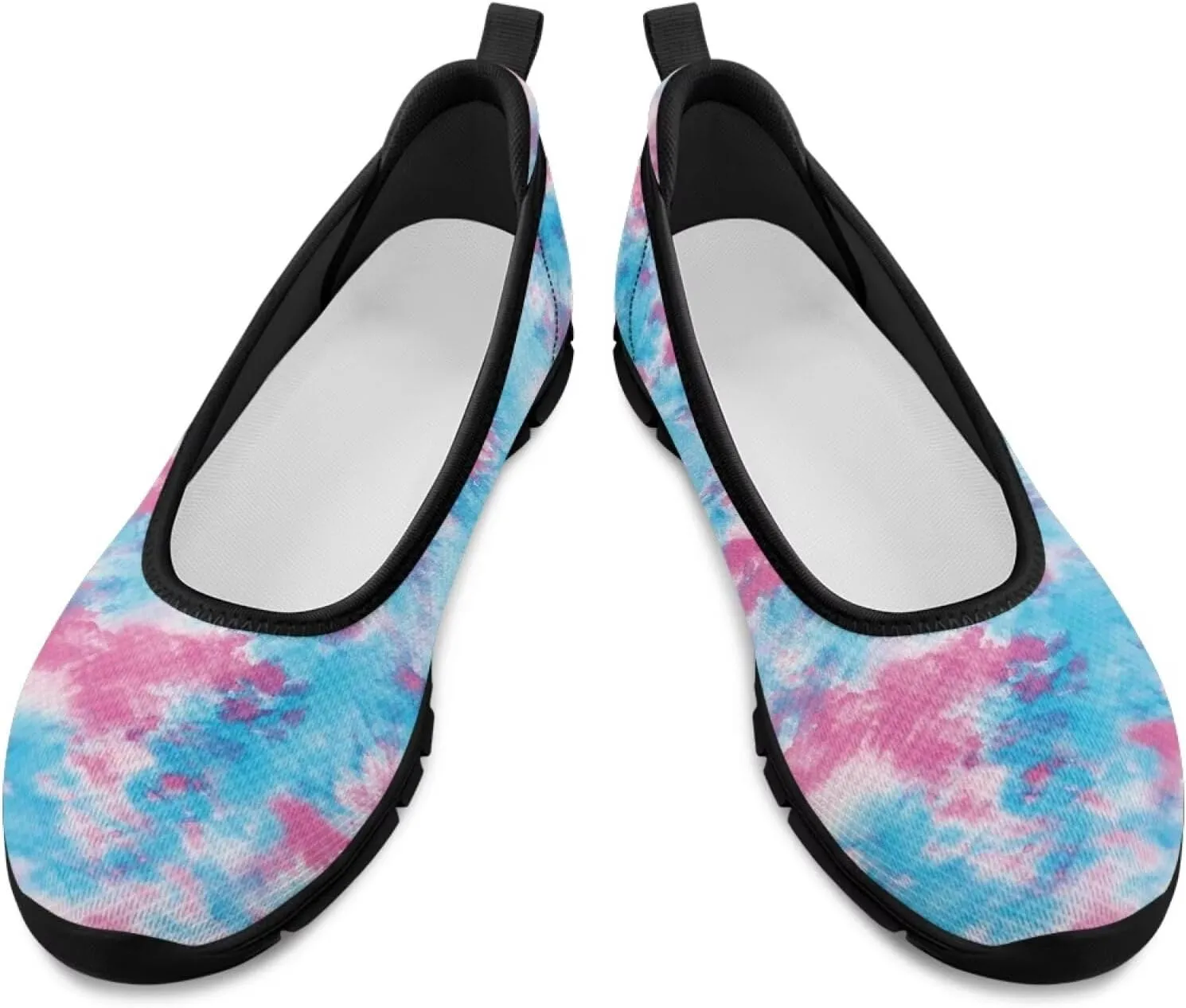 UNICEU Women Walking Shoes Slip On Breathable Casual Loafers Lightweight Low Top Fashion Sneakers for Running Work