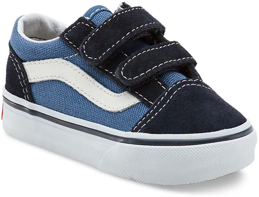 Vans Toddler Old Skool Velcro Navy