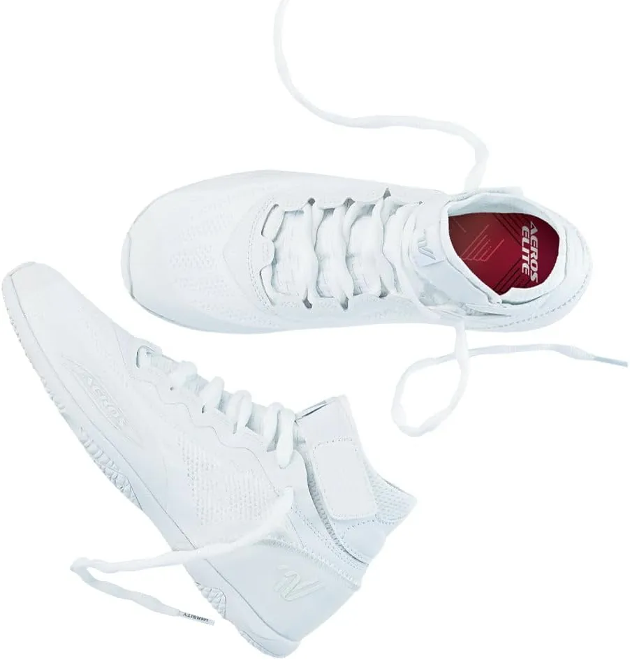 Varsity Aeros Elite Cheer Shoes for Women and Girls - Lightweight and Durable White Cheer Shoes and Black Cheer Shoes for Cheerleaders and Athletes