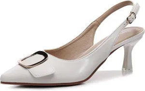 VenusCelia Women's Charming Lady Slingback Pump Shoe