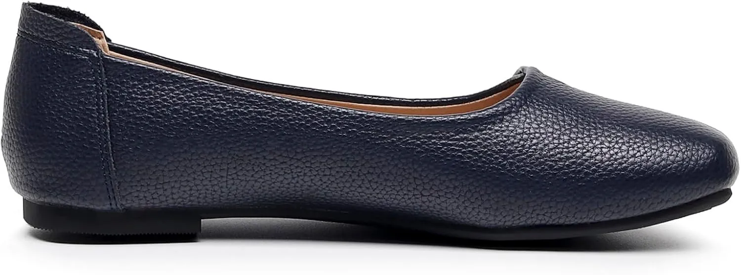 VenusCelia Women's Plain Dance Flat Shoe