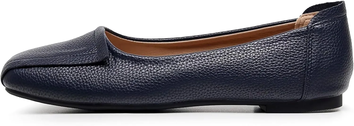 VenusCelia Women's Plain Dance Flat Shoe