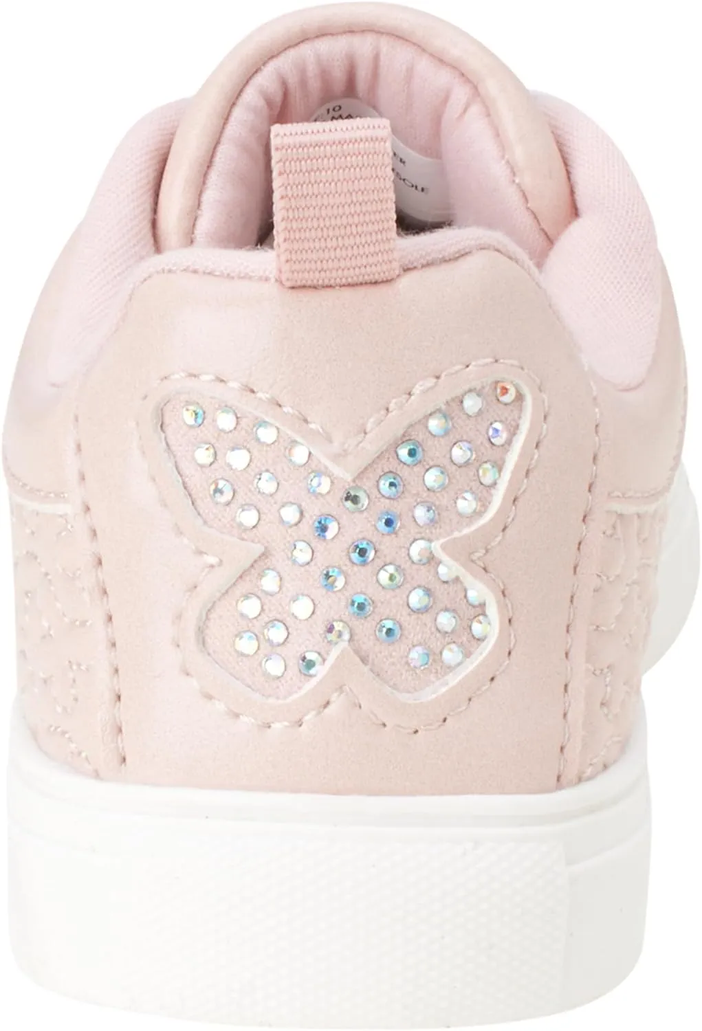 Vince Camuto Girls' Athletic Court Shoes, Butterfly Detail - Casual Sneakers (5-10 Toddler, 11-4 Girls)
