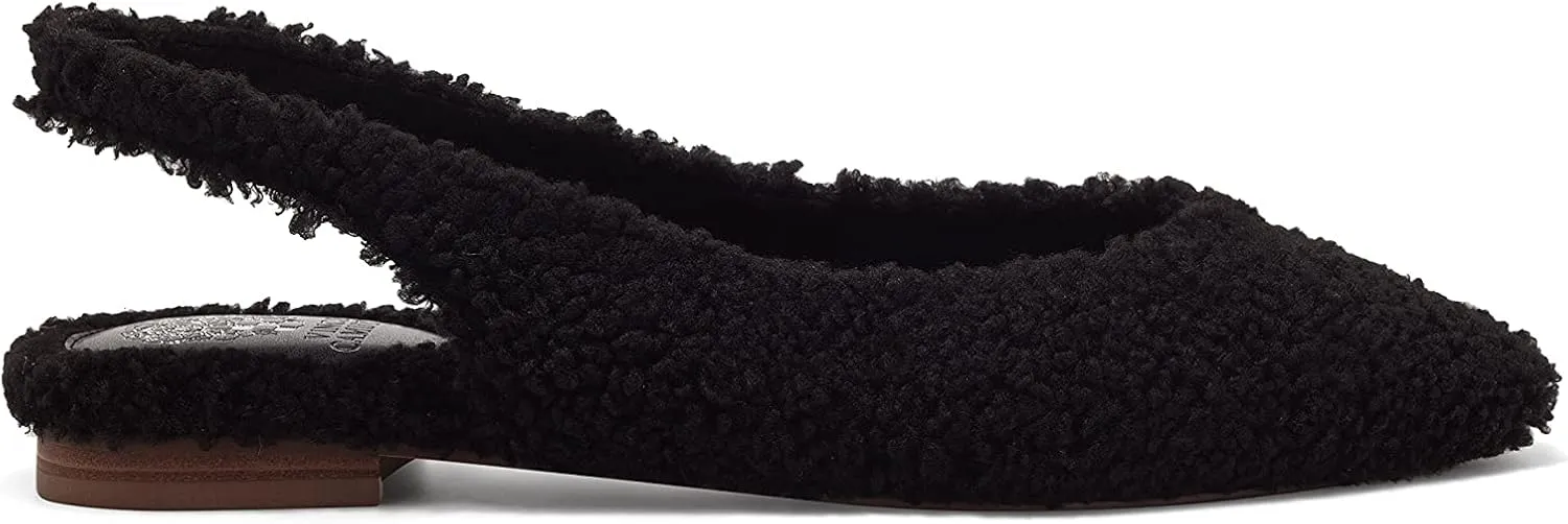 Vince Camuto Women's Presnue Slingback Flat Cozy