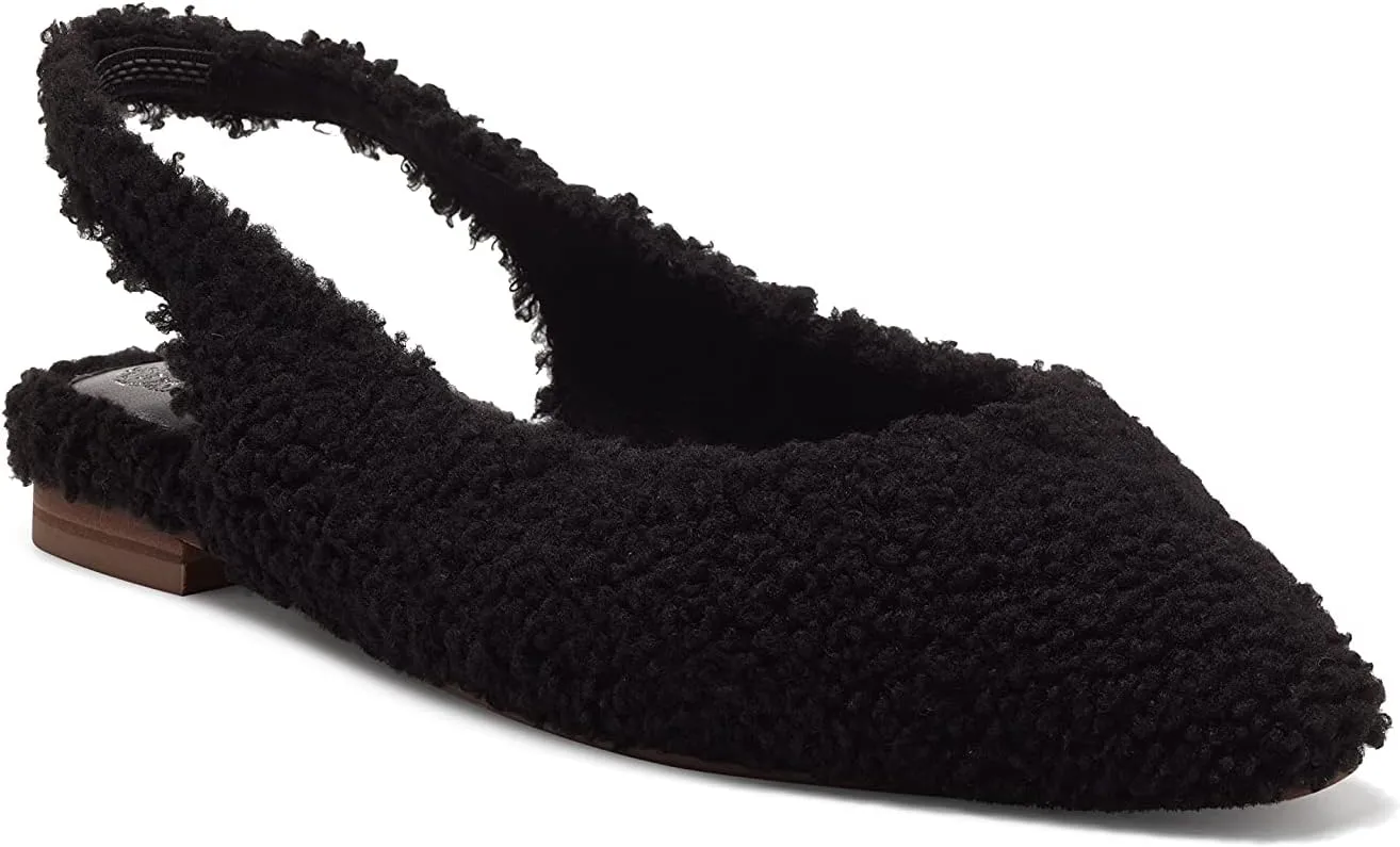 Vince Camuto Women's Presnue Slingback Flat Cozy