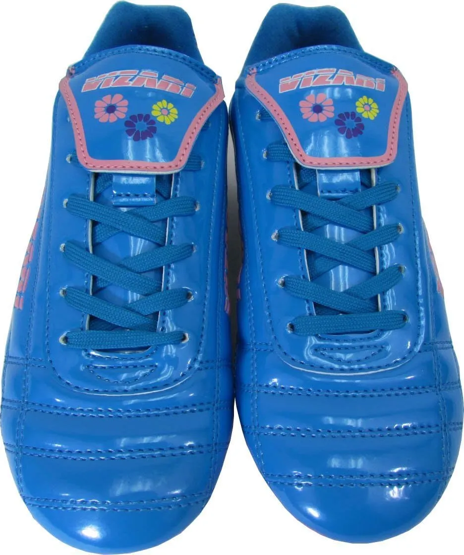 Vizari Blossom FG Soccer Shoe for Toddler/Little Kid | Synthetic Leather, Machine Washable, Unique Graphics, Comfortable Design, Durable Rubber Outsole (Toddler/Little Kid)