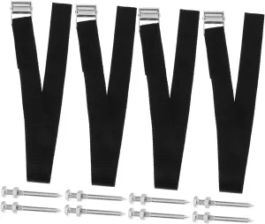VOSAREA Lawn Aerator Tool 34pcs Grass Shoes Lightweight Aerator Sandals for Patio Easy to Install