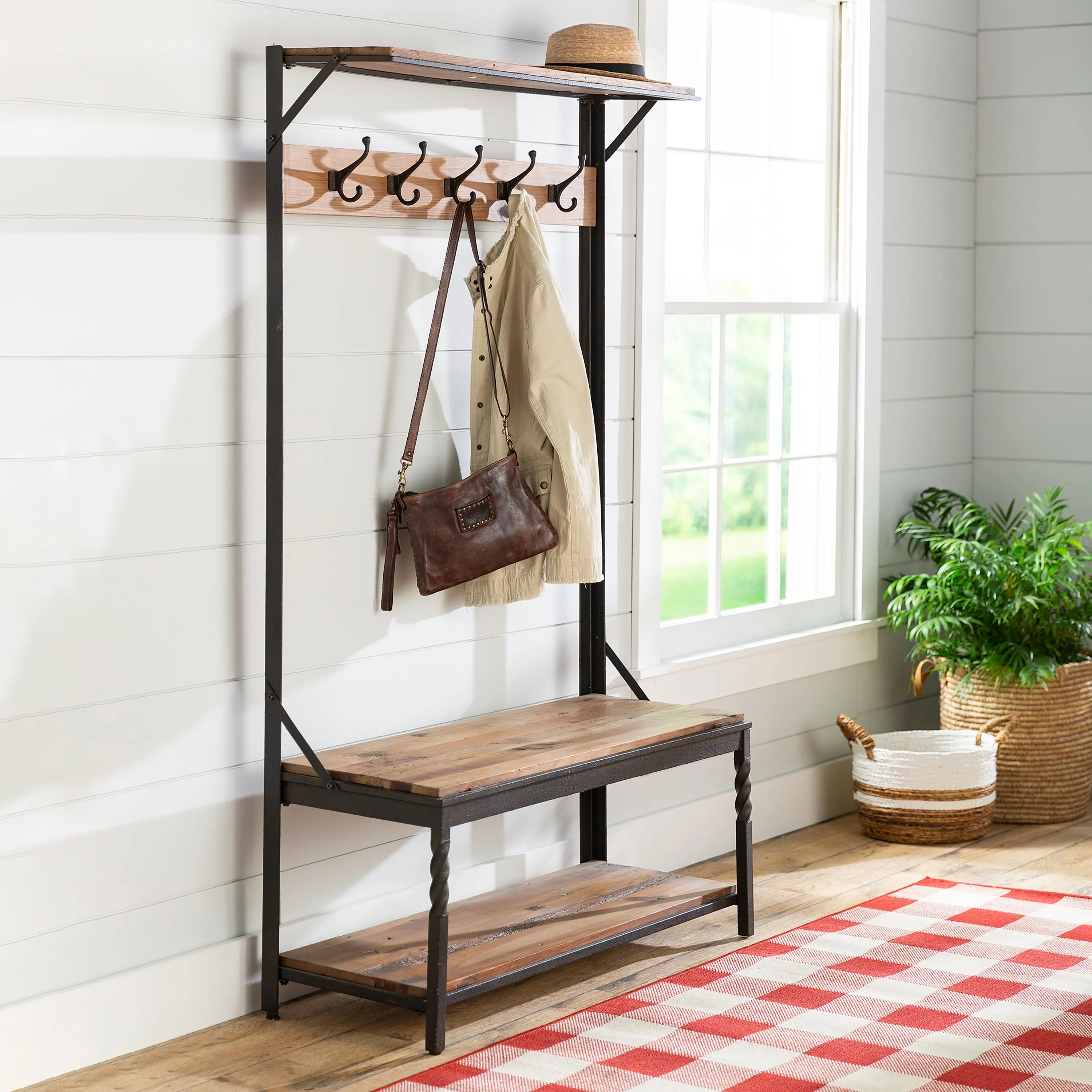 Walnut Deep Creek Coat Rack