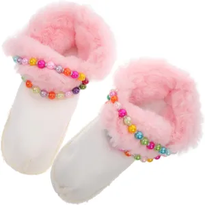 Warm And Furry Cotton Shoe Liners Winter Washable Plush Inserts For Shoes Removable Cozy Thermal