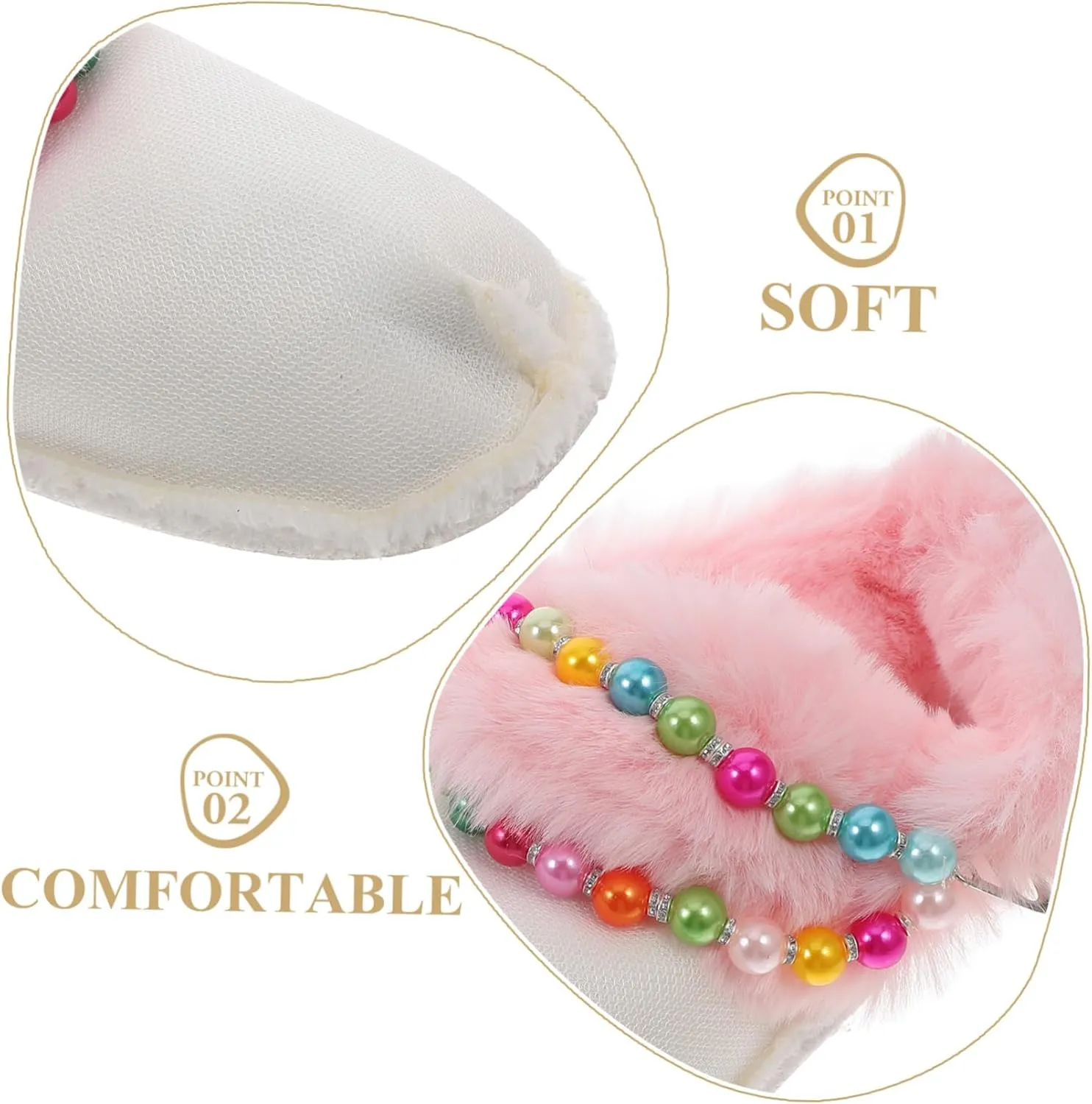 Warm And Furry Cotton Shoe Liners Winter Washable Plush Inserts For Shoes Removable Cozy Thermal