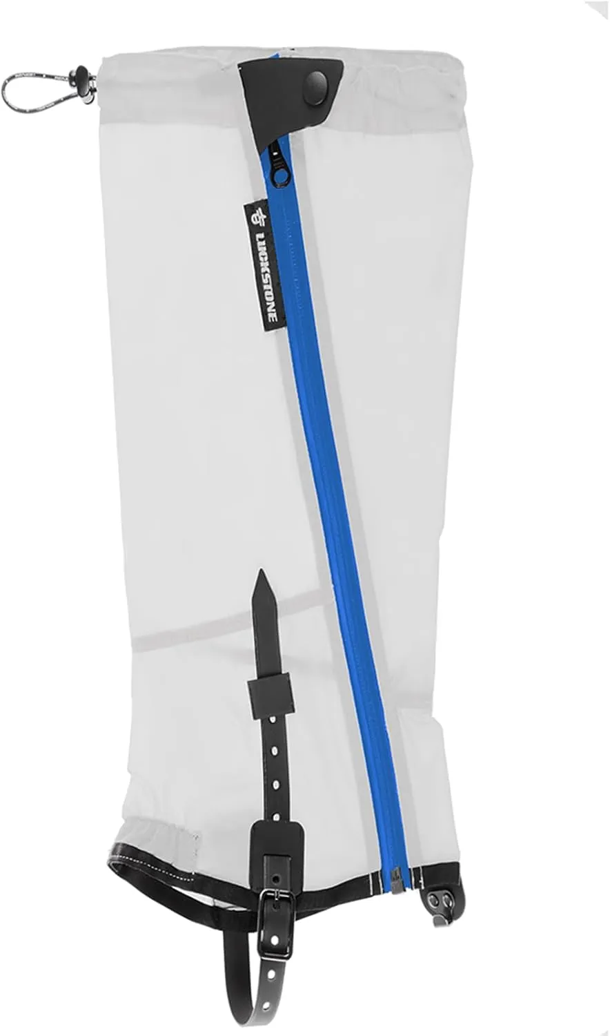 Waterproof Anti-Tear Long Gaiters Ultra-Light Silicone Coated Trail Gaiters Snow Gators for Outdoor Hiking Walking