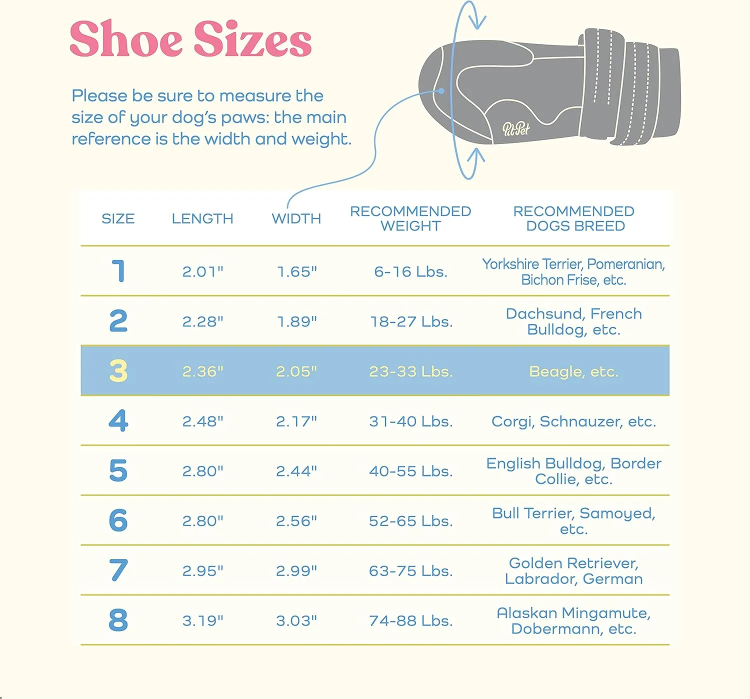 Waterproof Dog Shoes - Stylish Designed Shoes for Dogs - Dog Boots with Non-Slip Rubber Bottom Protects Paw from Hot or Cold Pavement, Dog Booties with Reflective Straps for Dogs Safety, Puppy Shoes.