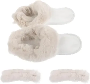Winter Shoe Inserts Warm Plush Liners for Hole Shoes Detachable Inner Soles