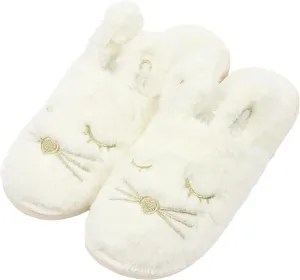 Women Bunny Animal Slippers Cute Soft House Shoes Cozy Memory Foam Bedroom Slippers Rabbit Christmas Gifts Indoor Outdoor