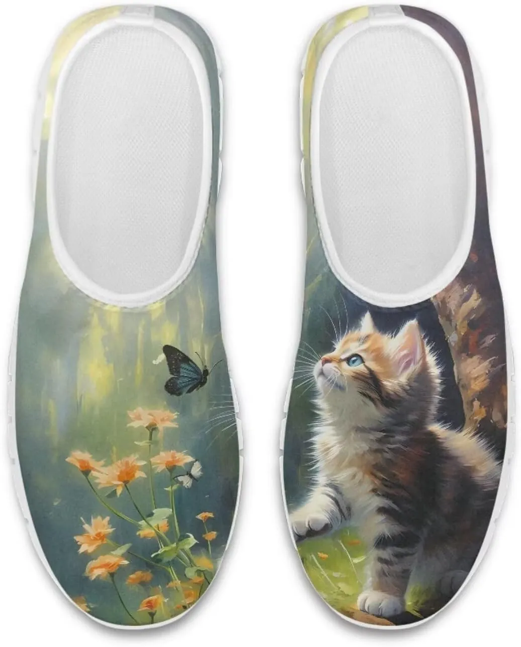 Women Casual Loafers Animal Print Non Slip Work Shoes Wide Width Low-Cut Flat Sneakers Everyday Footwear