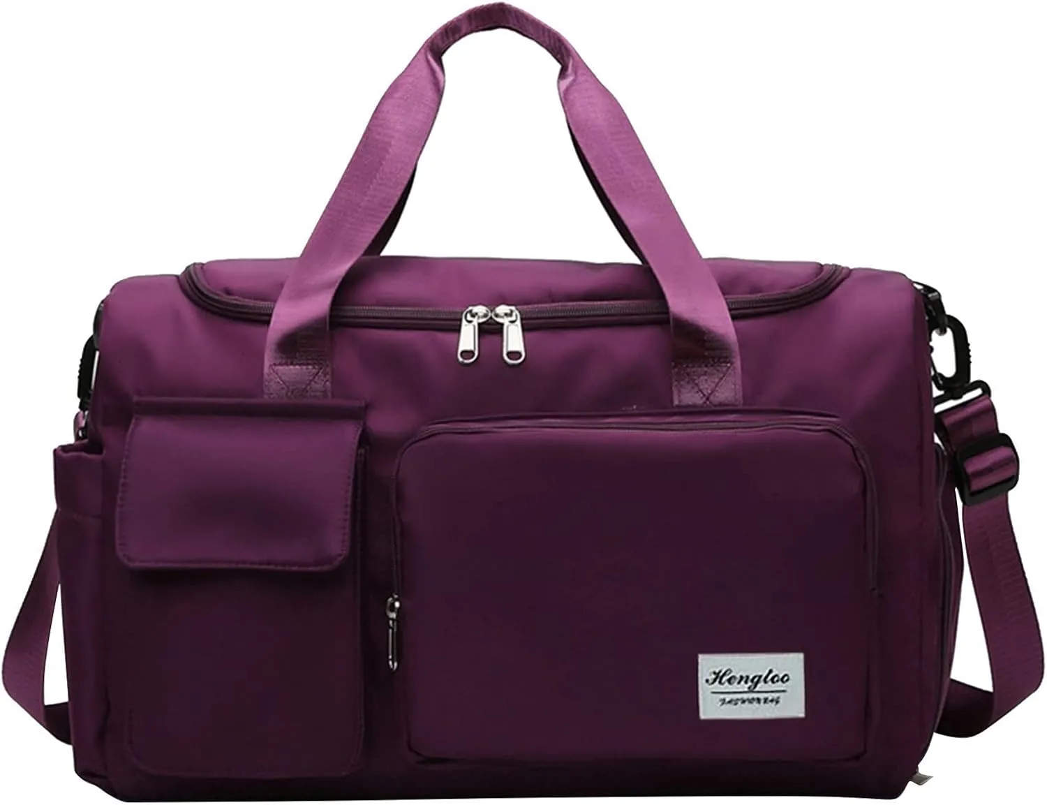 Women Gym Bag with Shoes Compartment,28L Travel Duffel Bags,Large Weekender Bag for Sports Travel Workout Yoga