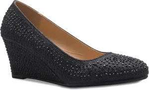Women's Adorable Low Wedge Heel Shoe - Easy Low Pumps - Basic Slip On, Comfort