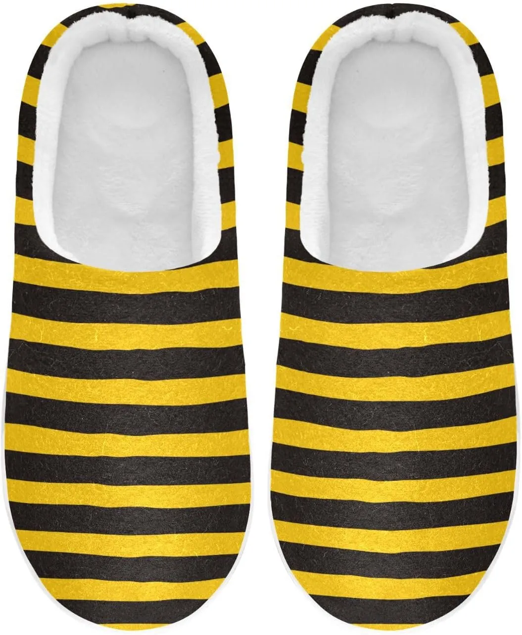 Women's and Men's Fuzzy House Slippers - Cozy Memory Foam Indoor/Outdoor Warm Nonslip Family Slippers
